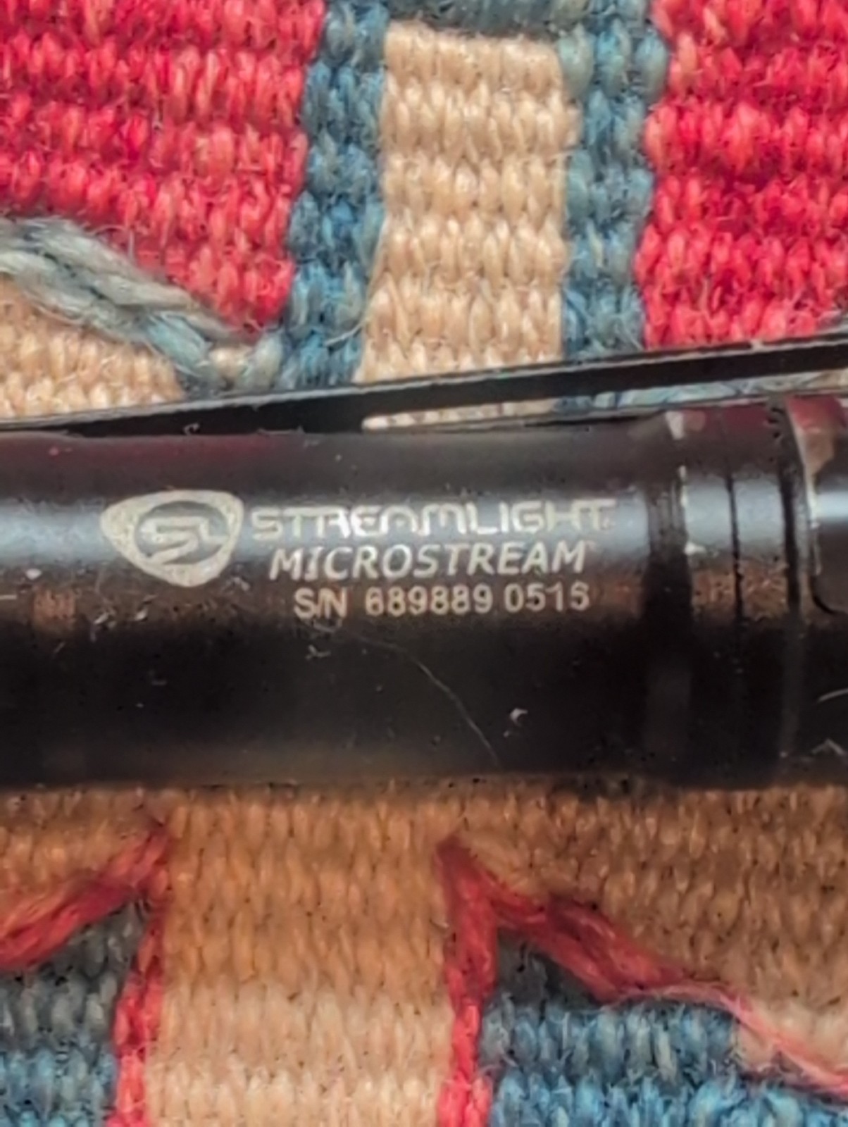 Streamlight Microstream LED Flashlight AAA Battery Black