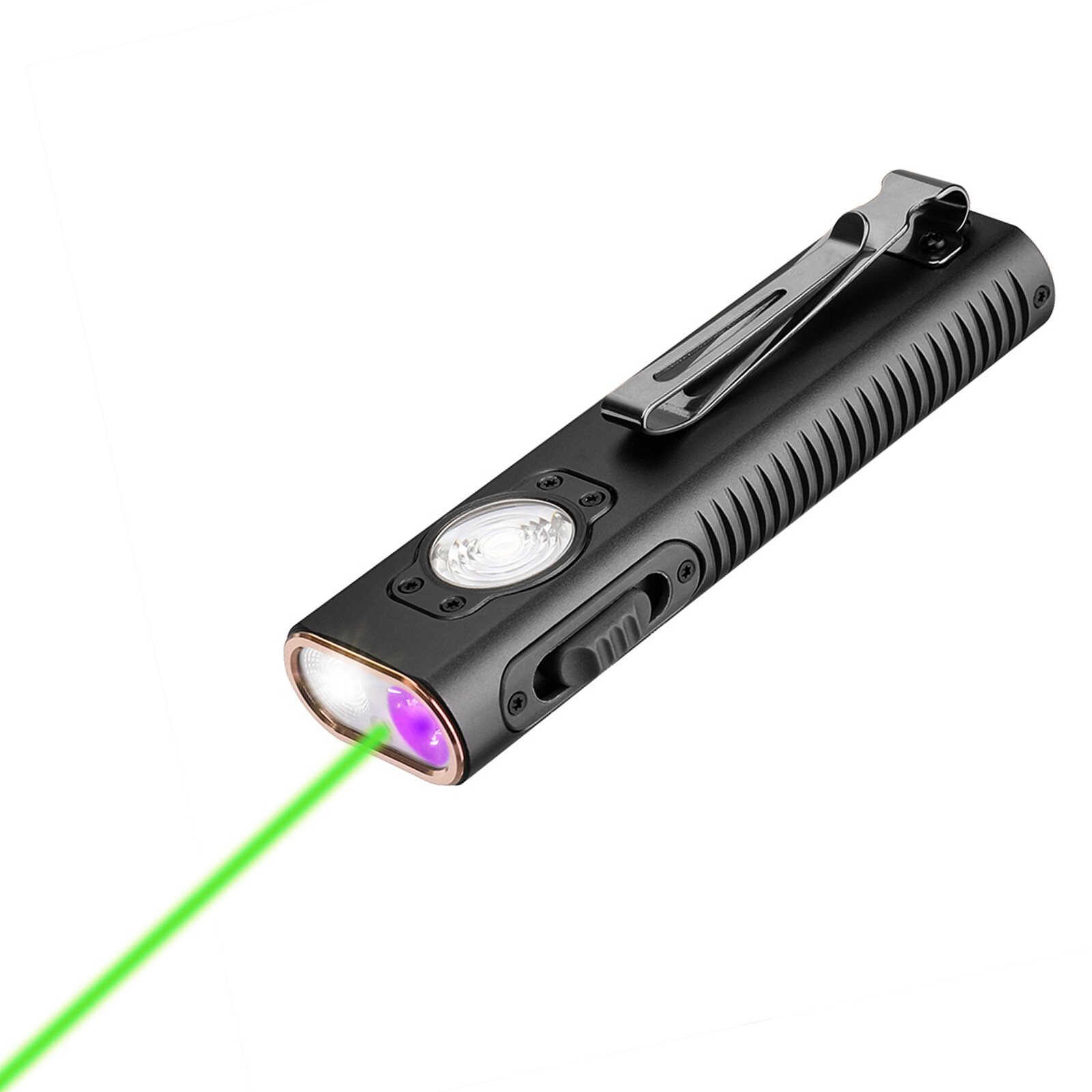 TrustFire MINIX3 4in1 LED 1050Lumen EDC Flashlight Chargeable UV Light & Laser C