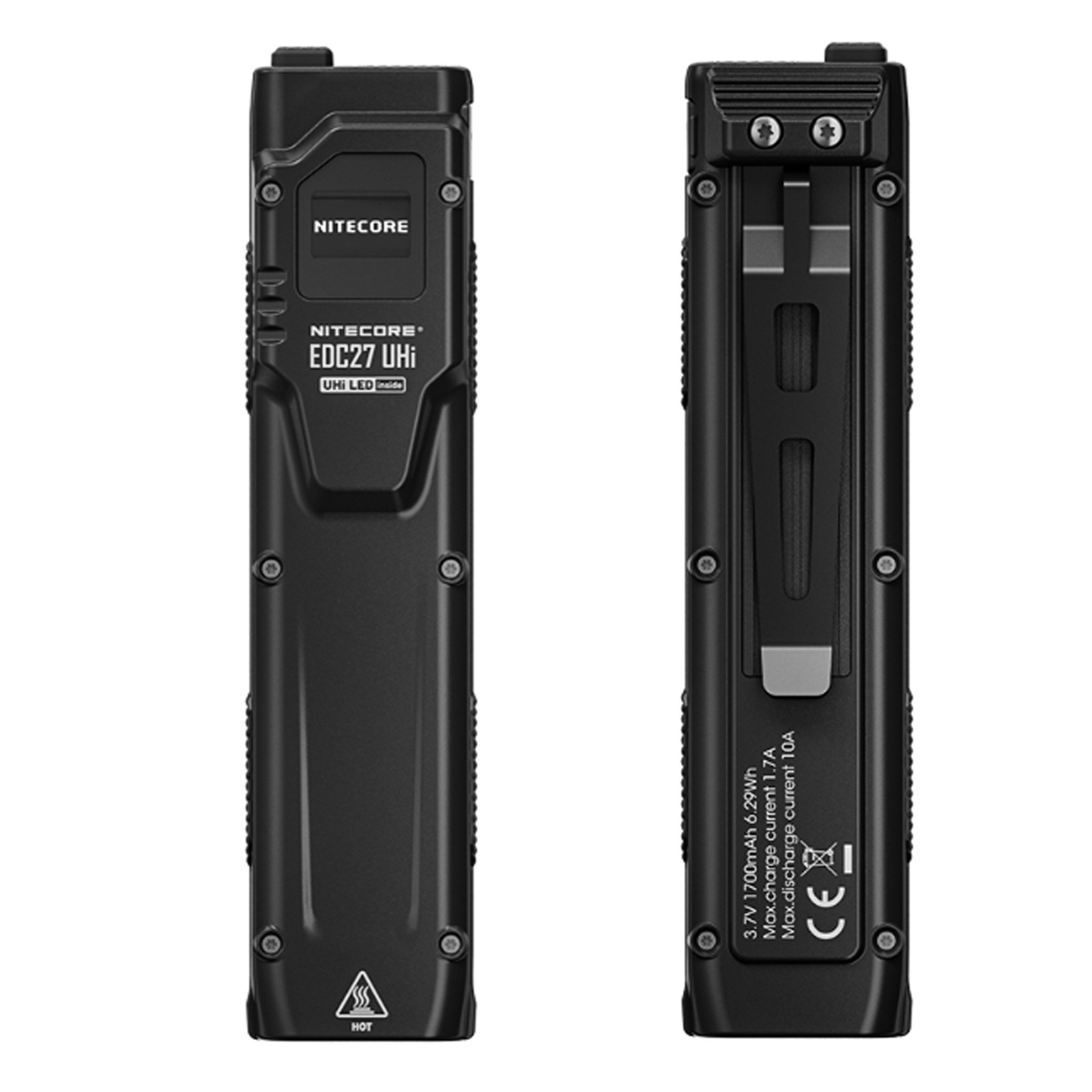 Nitecore EDC27 UHi 3100Lumen Ultra Slim Flat EDC Flashlight Tactical Light Torch