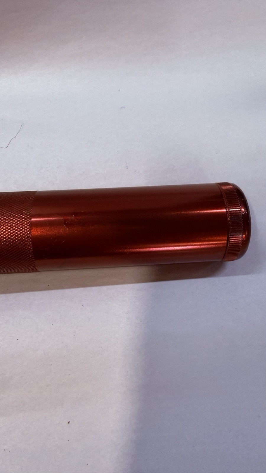 Red 4D-Cell Maglite ADAPTER – Flashlight conversion w/ LED