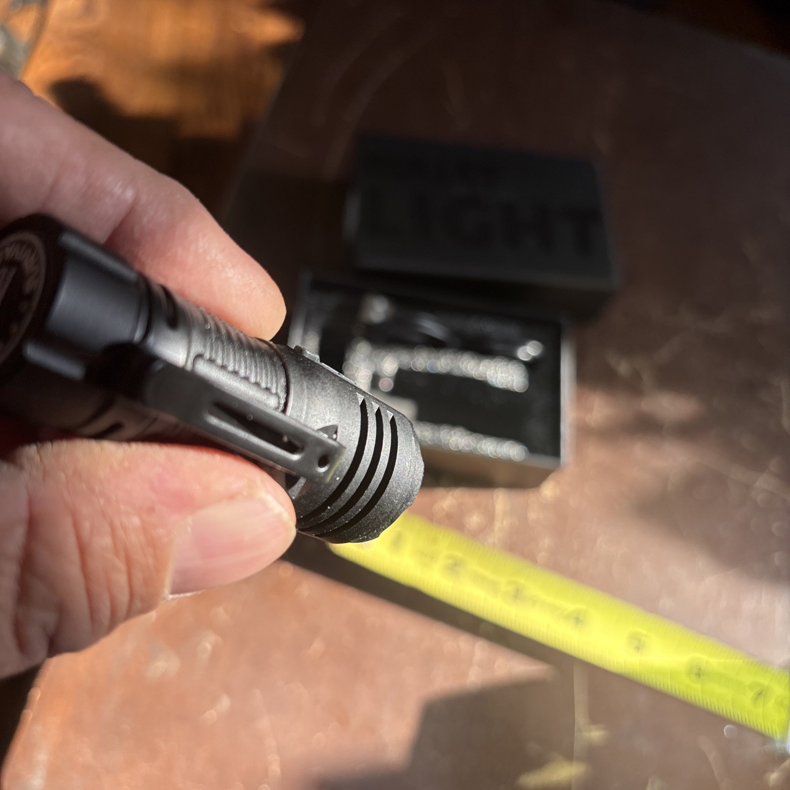 Lone Survivalist Bullet Mini Flashlight 1200 Lumens