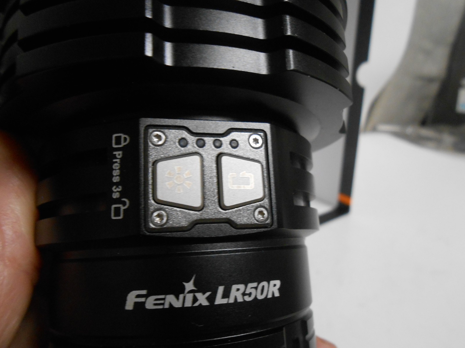 Fenix LR50R 12,000 Lumen LED Rechargeable Search Spot Flashlight