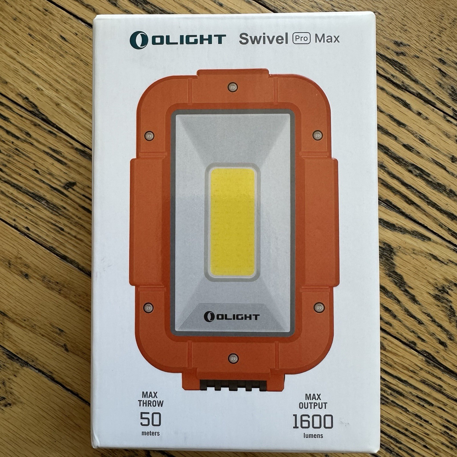 Olight Swivel Pro Max 1600 Lumens COB+LED Work Light Very Rare
