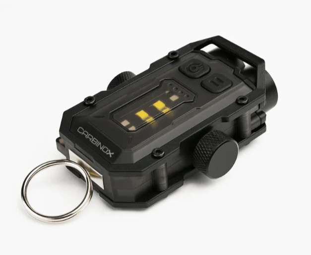 CARBINOX THE BLASTBEAM TACTICAL EDC FLASHLIGHT 300-1000 LUMENS RECHARGEABLE -NEW