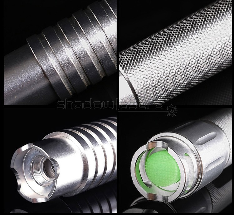 BQ1 Adjustable Focus 450nm BlueVisible Beam Handheld Flashlight US