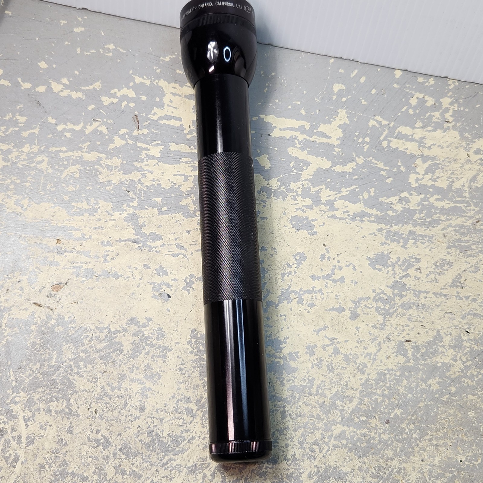 Vintage Maglite 3D Cell Black Flashlight Mag Instrument Ontario California…