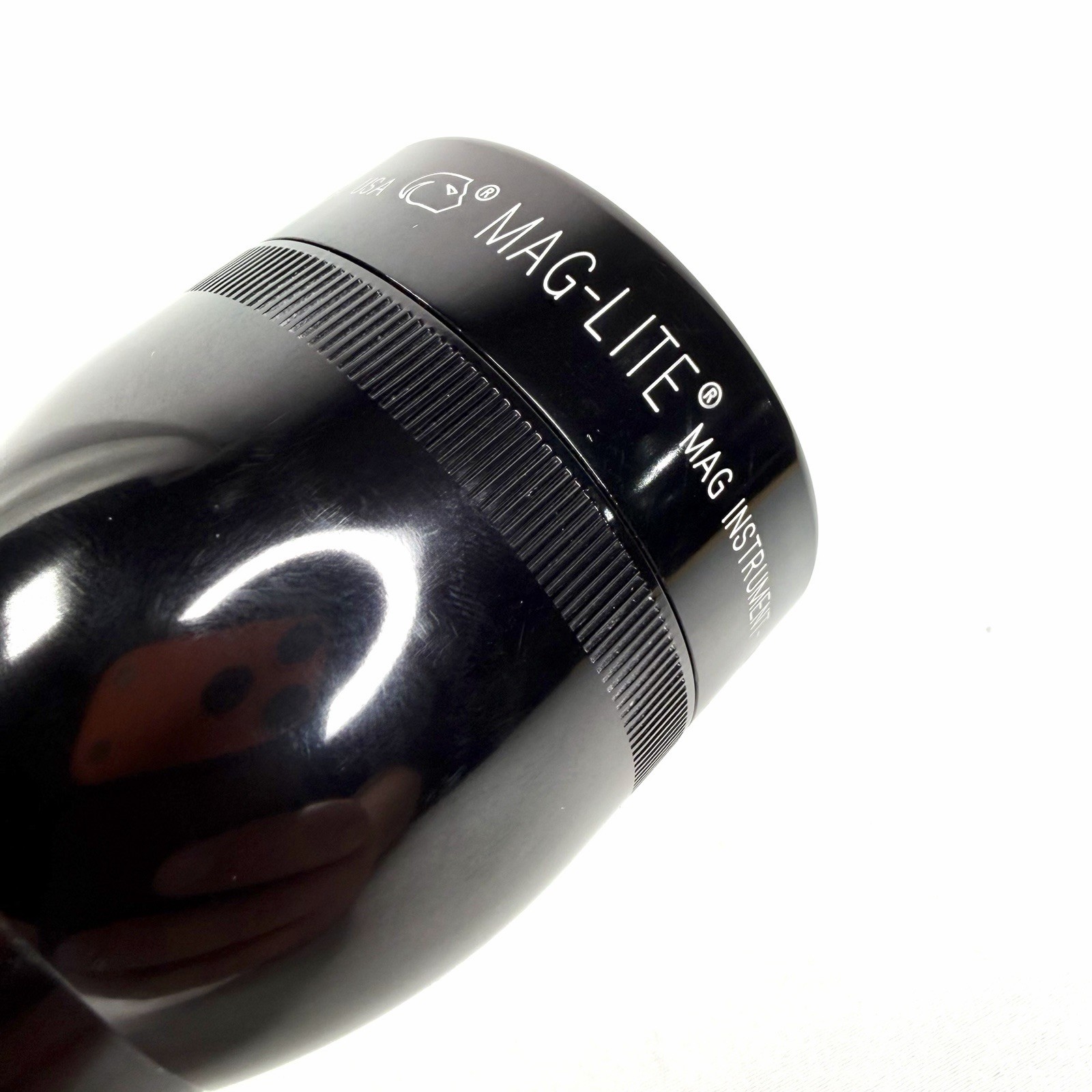 Vintage Mag-lite 3D Cell Flashlight Black Mag Instrument 12″ Made In USA