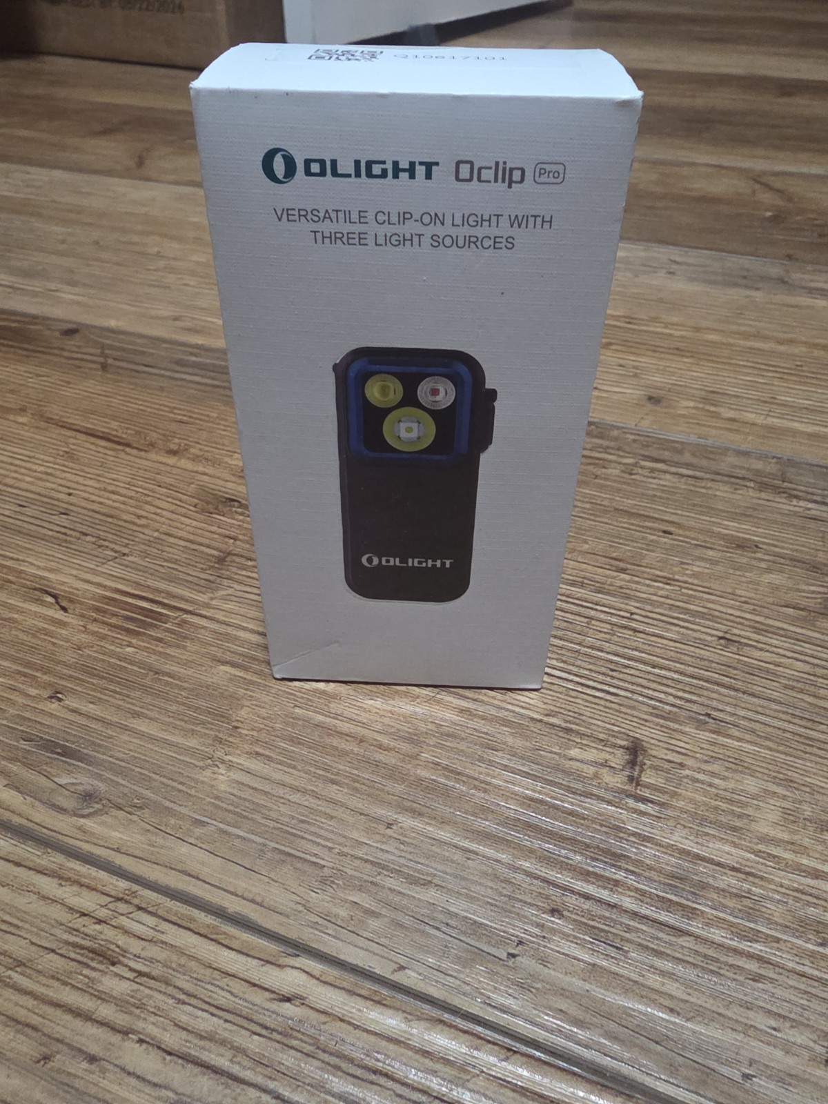 OLIGHT Clip On Torch Black Oclip Pro 500 Lumens 3 Light Sources LED Flashlight