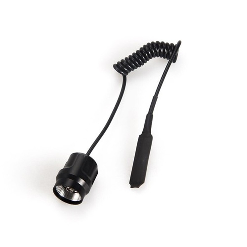 Hunting LED Flashlight Rechargeable With 20mm Rail Mount Scope for Night Outdoor