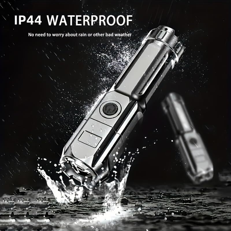 Rechargeable 990000LM LED Flashlight Tactical Police Super Bright Torch Zoomable