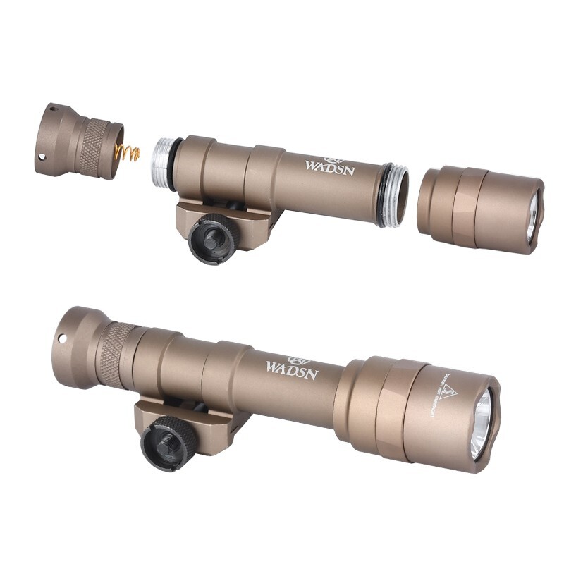 Tactical M600U Flashlight Surefir M600 Ultra LED Scout Weapon Light Fit 20mmRail