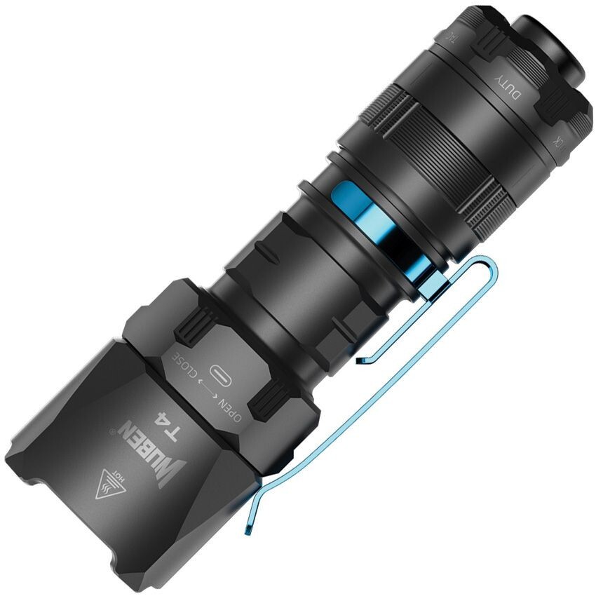 WUBEN T4 Tactical Flashlight Rechargeable Resists Water/Impact Tactical Memory