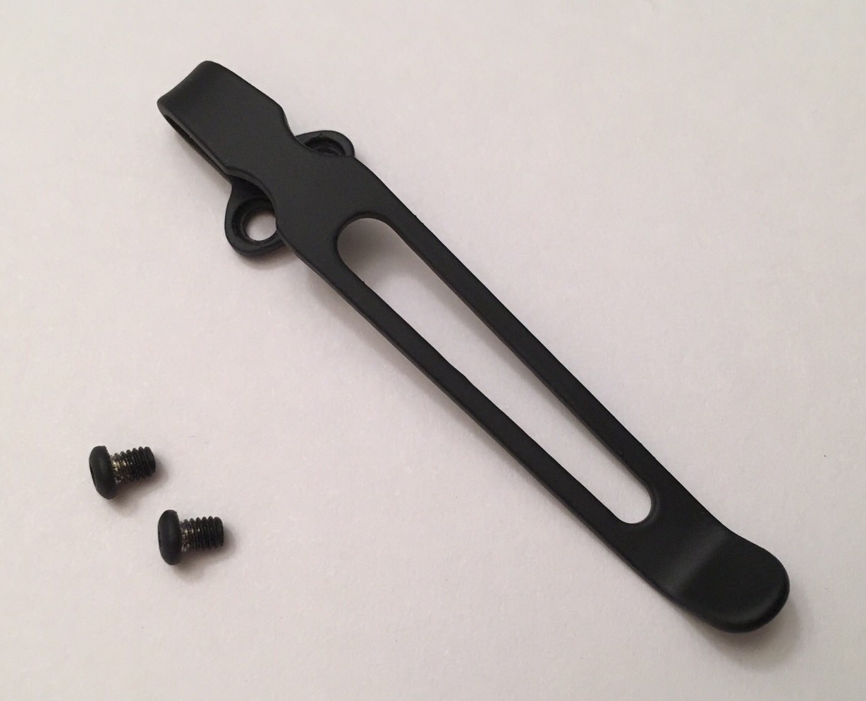 Black Titanium Clip For Zebralight SC30 SC31 SC32 SC51 SC52 SC62 SC63 SC63W