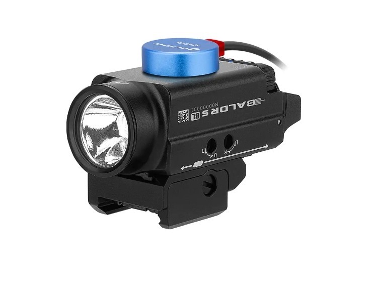 Olight Baldr S BL 800 Lumens LED Tactical Flashlight with Blue Laser Sight 69723