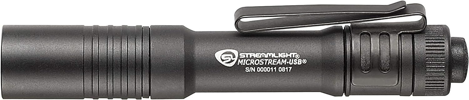 66604 Microstream USB 250-Lumen 1150-Candela EDC Ultra-Compact LED Flashlight wi