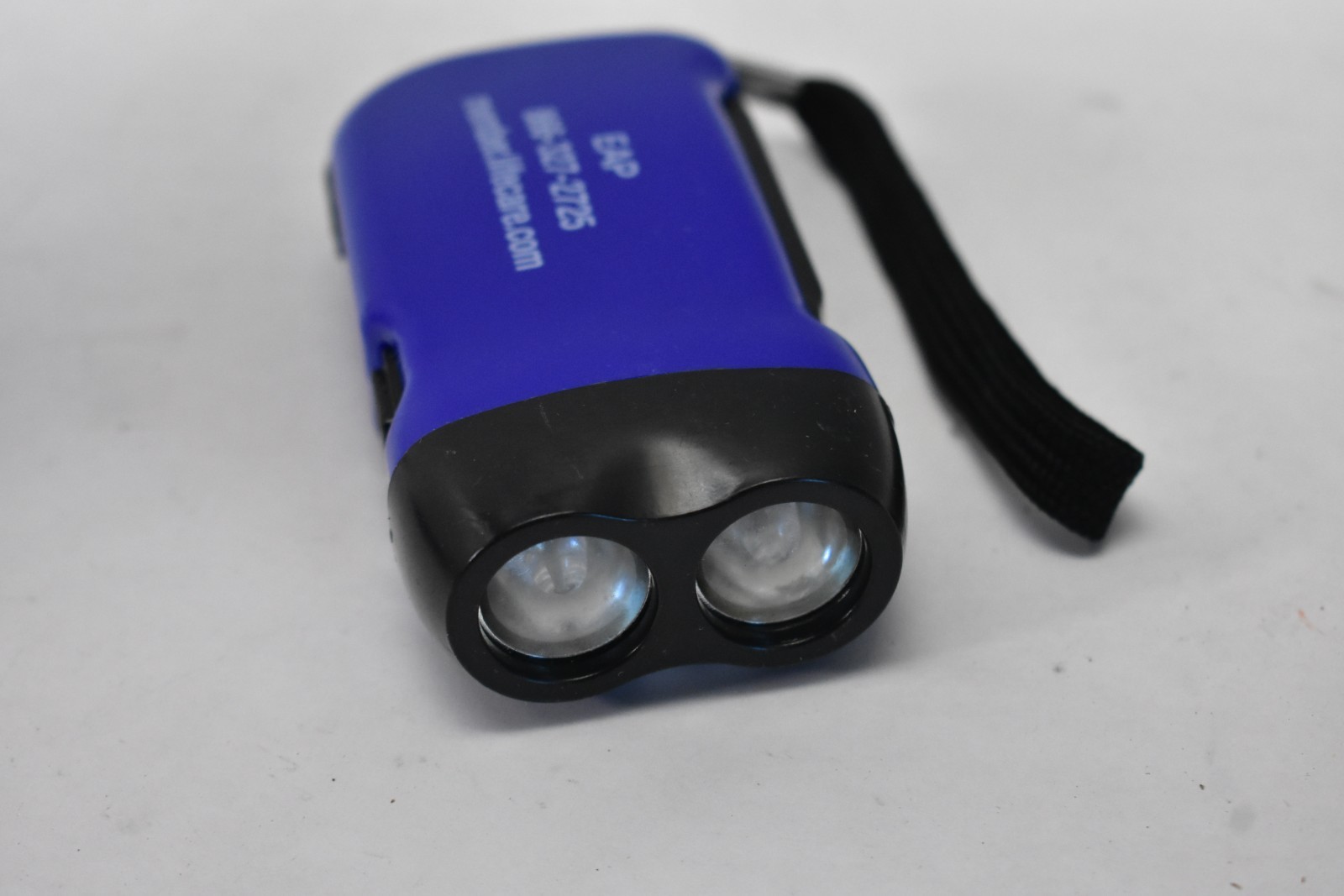 Lot of 18 Handheld Flashlight w Wrist Strap BRANDED Push Button Replacement