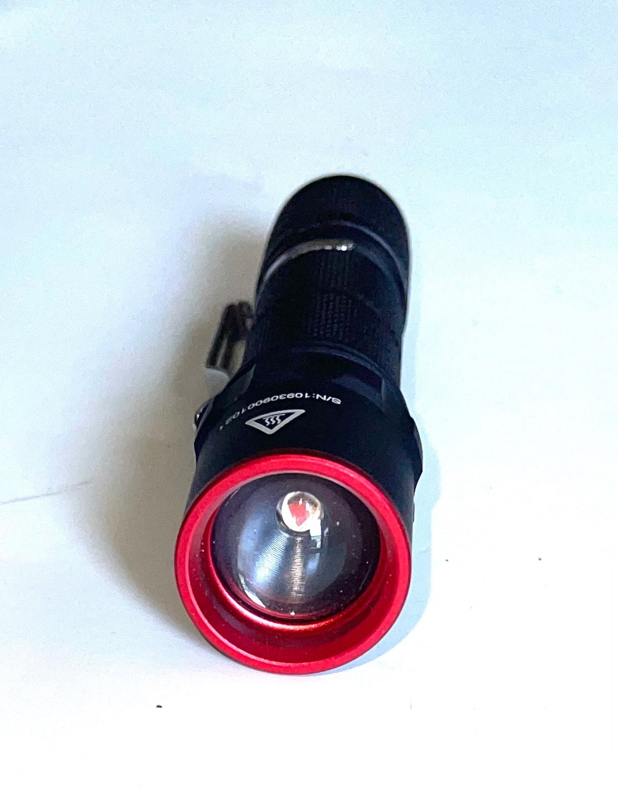 Weltool M7-RD Red Flashlight Even-Beam Flashlight Dark Adaptation Night Vision