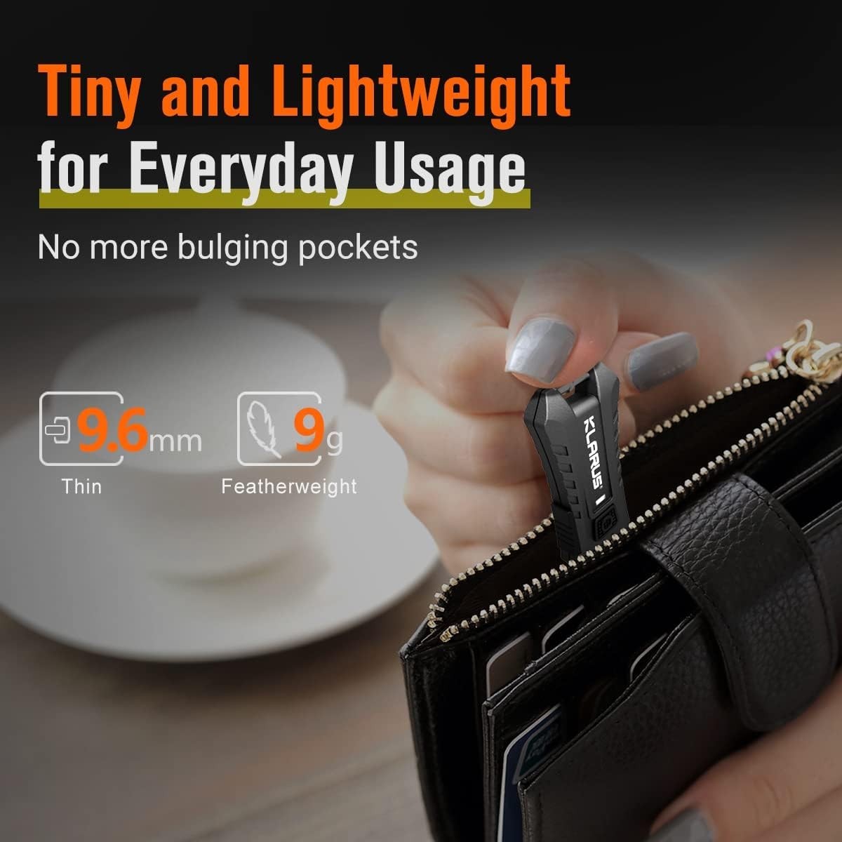Mi2 Mini LED Keychain Flashlights, Super Lightweight & Small Rechargeable 40 …