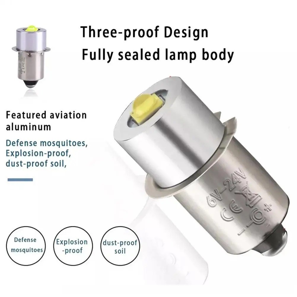 For MAGLITE Super Bright LED Upgrade Bulb Drop In Replacement 2 3 4 5 6 Cell C/D