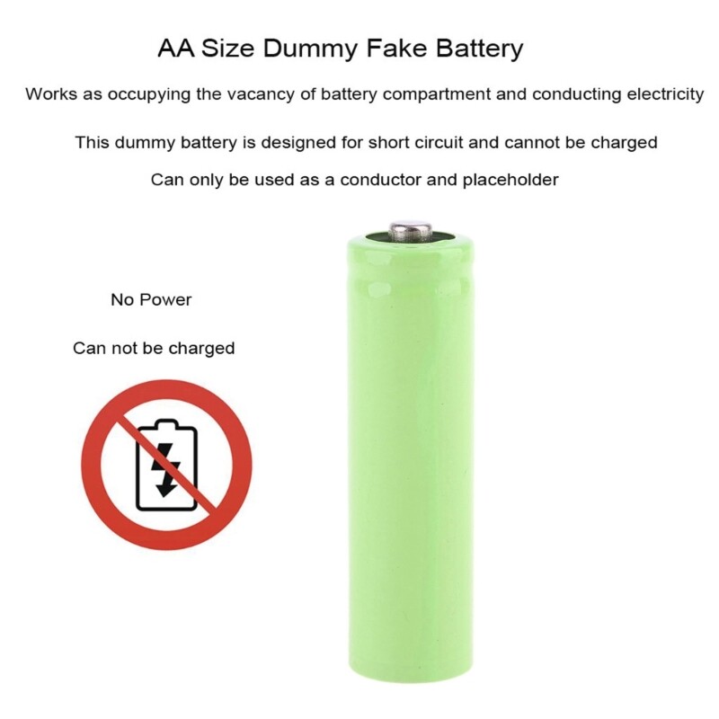 USB AA Battery Replacement Cable 5V to 3V 4.5V 6V 5W Converter for Home Office