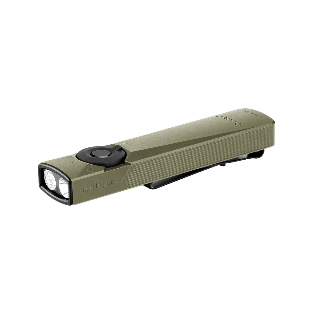 Olight Arkfeld Ultra 1400 Lum EDC Flashlight with UV Light & Green Laser SEALED