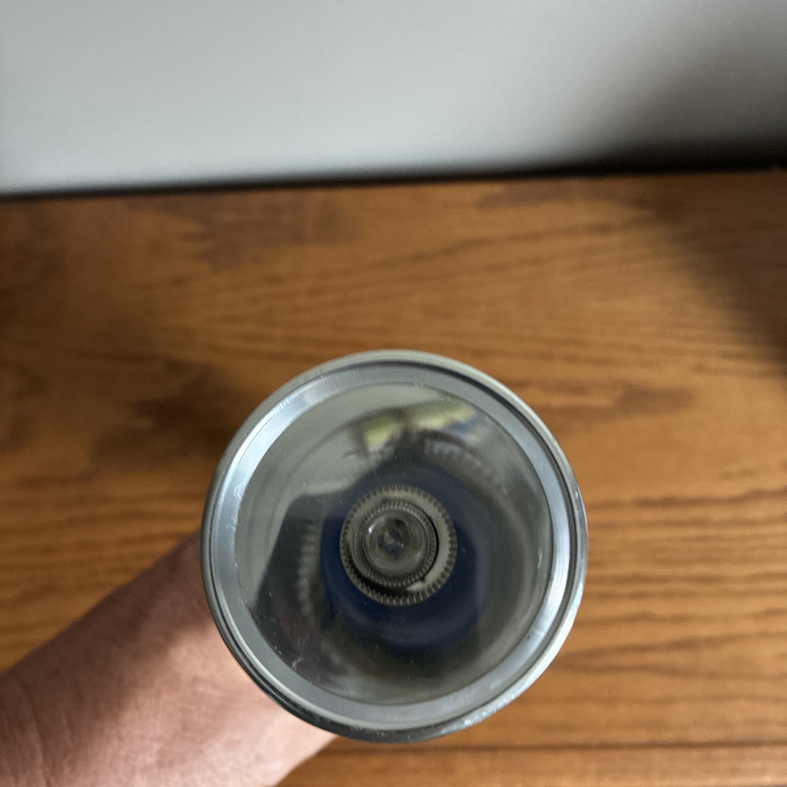 Silver Maglight Size D (3 batteries not included) Works Comes With Extra Bulb