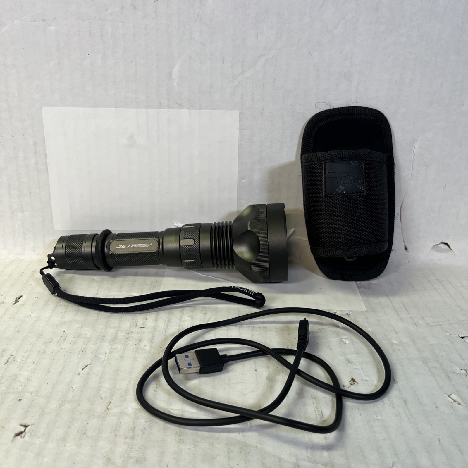 JetBeam RRT-M1X 2300 Meter 480 Lumen White Laser LED LEP Flashlight