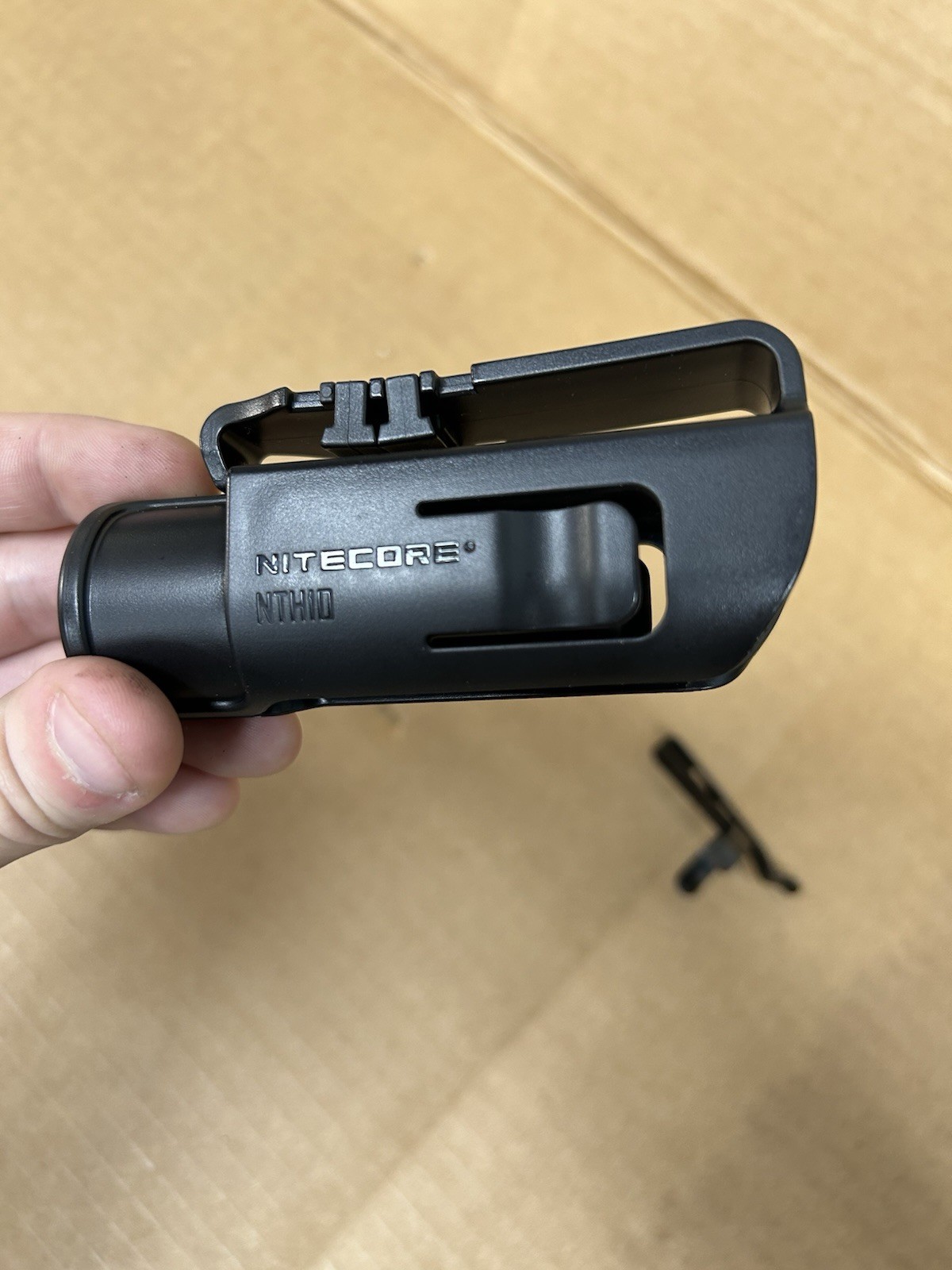 NITECORE NTH10 Adjustable Hard Holster for Flashlights with 1 inch Tube Diameter
