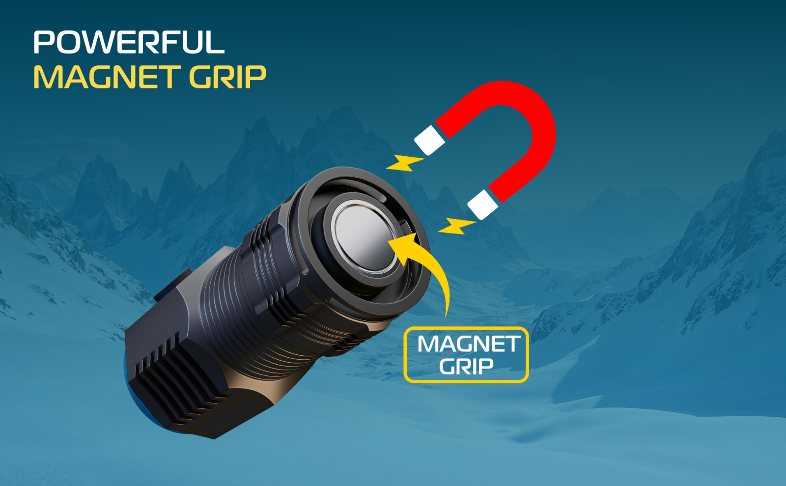 LED Flashlight 2000 Lumens Super Bright – USB Rechargeable, 4 Modes, IPX6 Waterproof