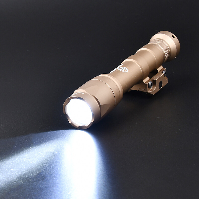 Tactical Airsoft M300 M600 Flashlight SF Search Light Fit 20mm Picatinny Rail