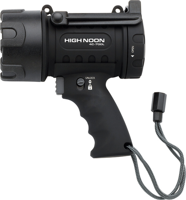 Browning High Noon White CREE LED Built-in-Stand Hands Free Black Spotlight 7760