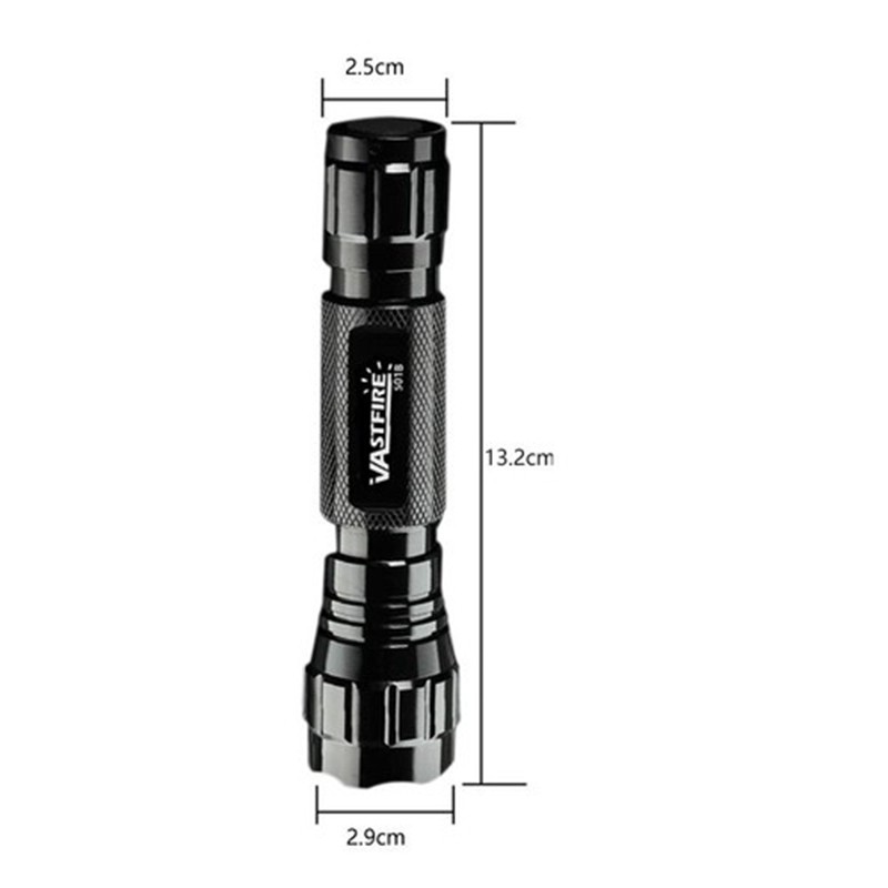 10000LM LED Flashlight Mounted Light w/ QD Release Scope Mount 20mm Rail Torch
