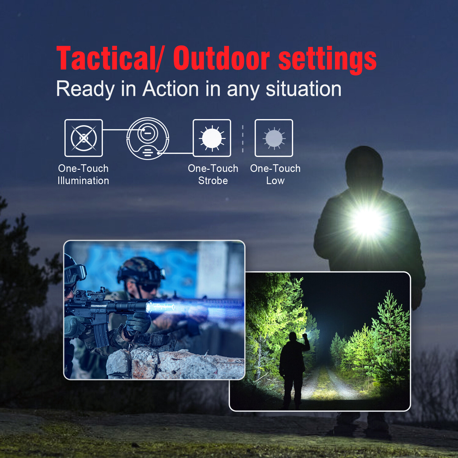 KLARUS XT2CR Pro LED 2100 Lumens USB-C Rechargeable Flashlight Torch