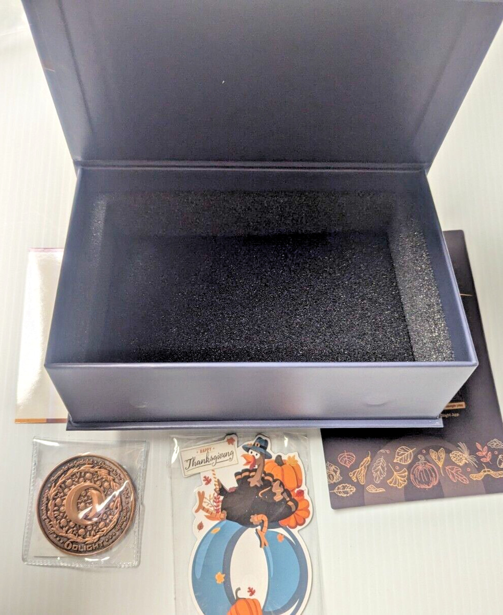 Olight 2024 Thanksgiving Coin Gift Box Magnet- Super Rare Collectors Item! 1/100