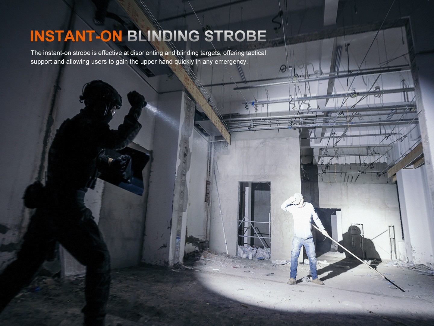 Fenix TK21R 3600 Lumen Rechargeable Tactical Flashlight