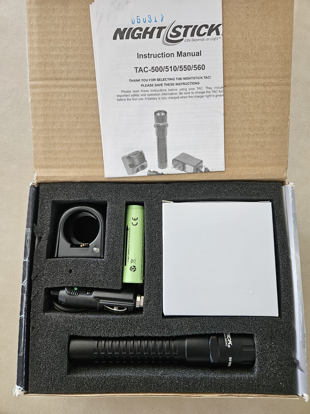 Xtreme Lumens Metal Multi-Function Rechargeable Tactical Flashlight Tac 560xl