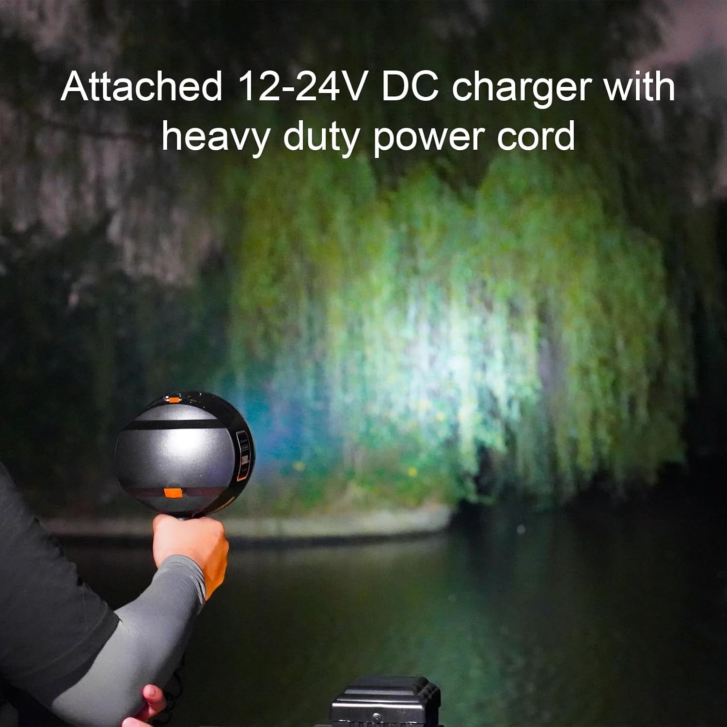 Spotlight 12 Volt Spotlight Led up to 2000 Lumen Boat Handheld Spotlight Corded