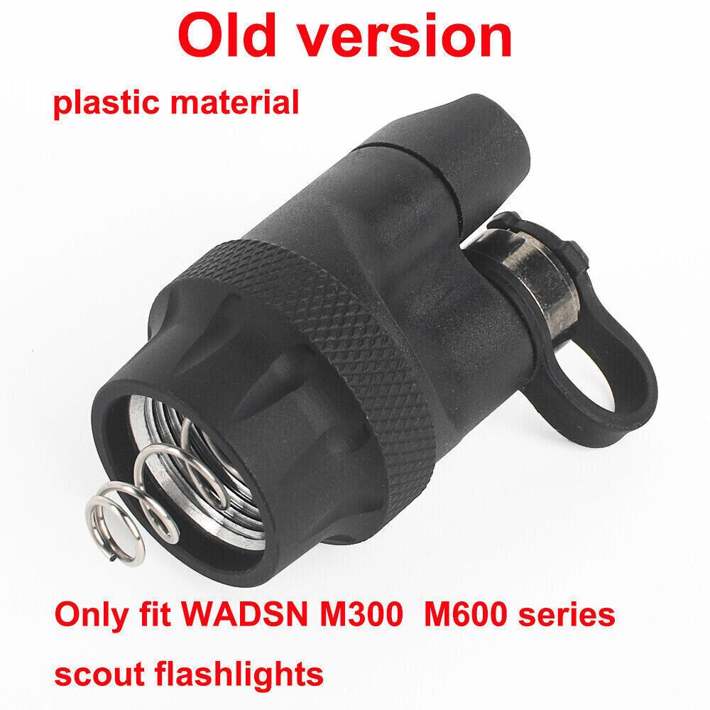 Tactical DS00 Dual Falshlight Switch Upgrade Tailcap For M300 M600 Lights Series