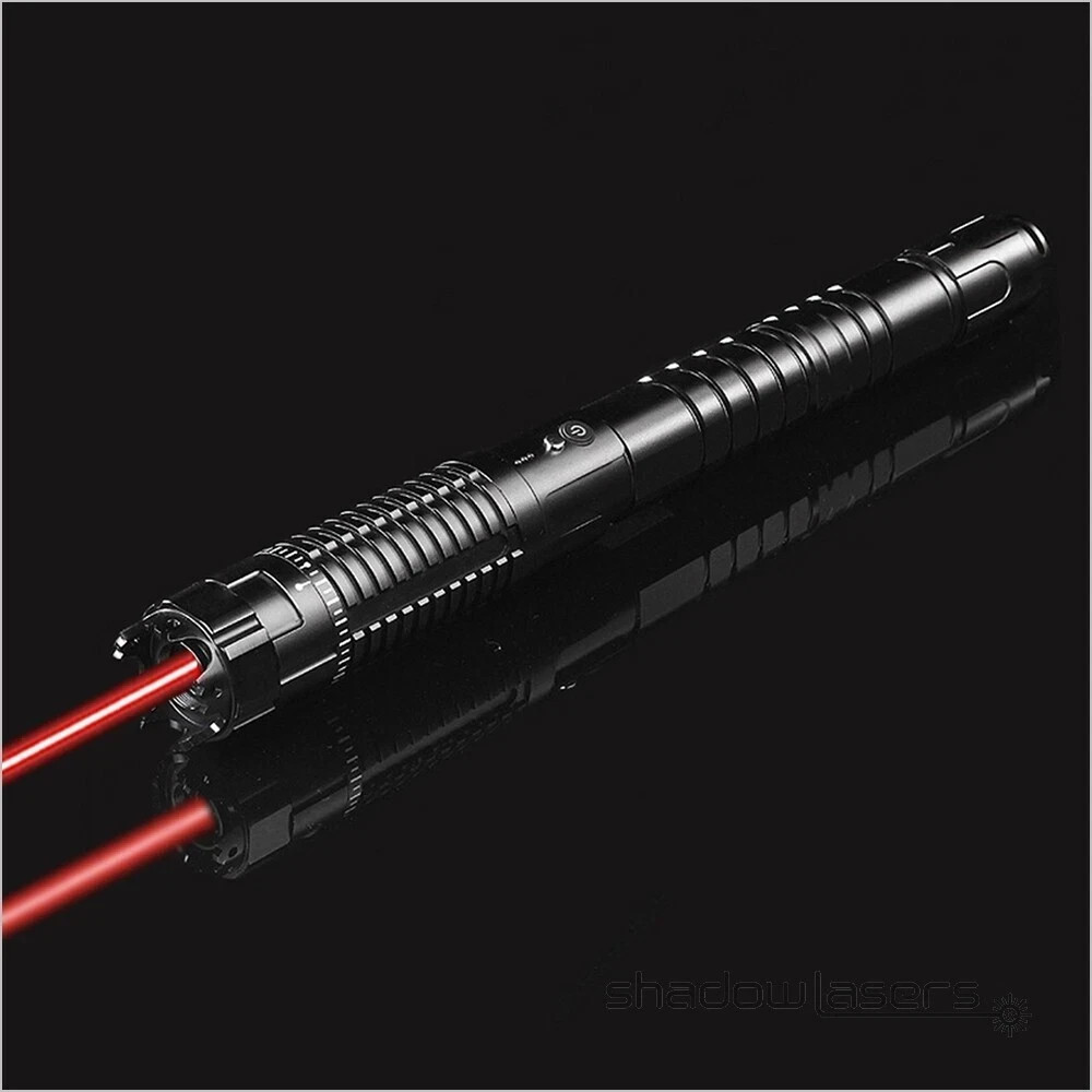 Aluminum 638nm Adjustable Focus Red Visible Beam Light Handeld Flashlight