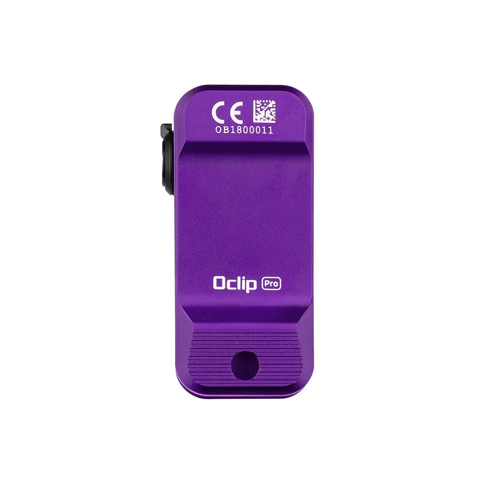 Olight Oclip Pro Romance Rose Arrow Purple, Floodlight Spotlight/Red Light, 500L