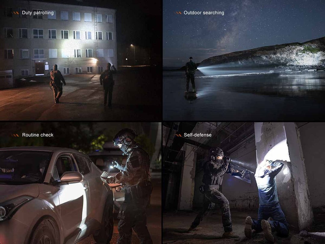 Fenix Lighting TK21R Lithium Ion 3600 Lumens Luminus SFT90 Flashlight: TK21RSFBK