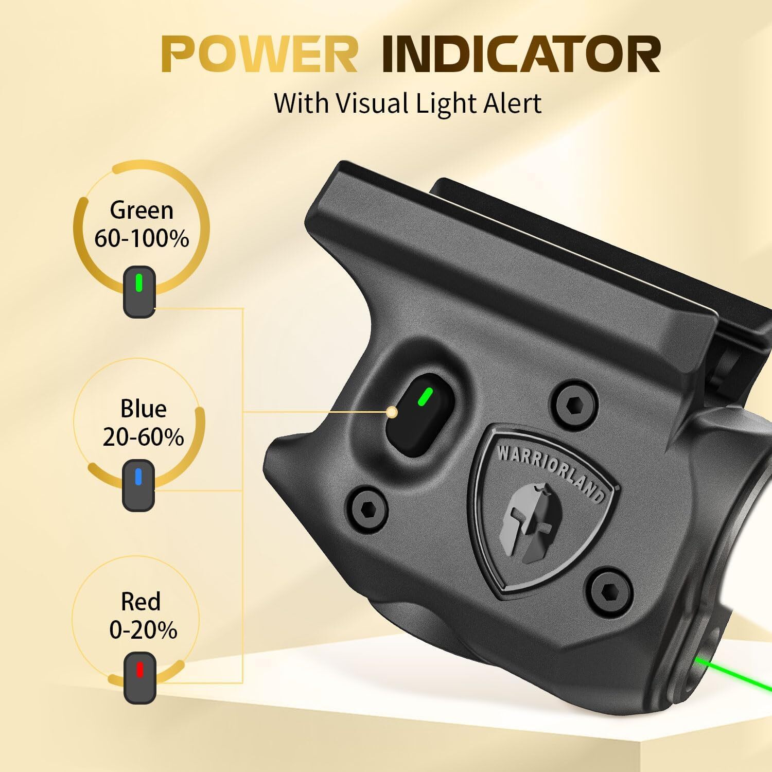 150-Lumen Pistol Light Green Laser & Holster Fit for Sig Sauer P365/P365X/P365XL