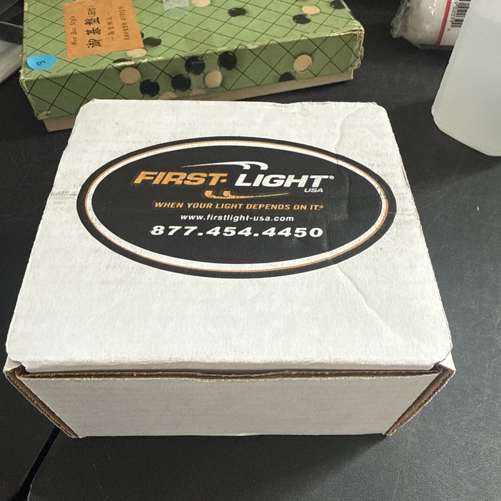 Open box new First-Light T-MAX Tactical LED Flashlight 450 lm IPX7 CR123x2
