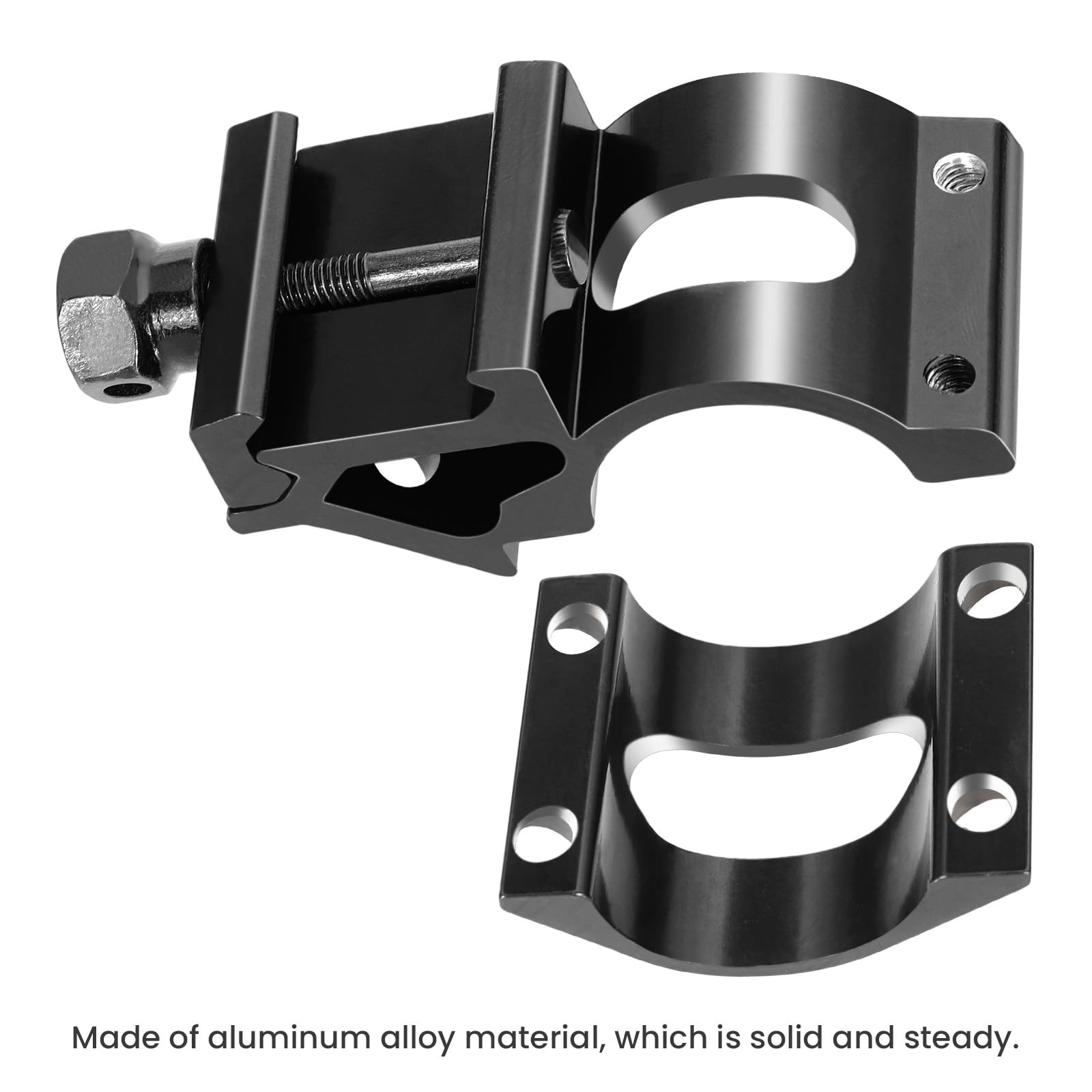 Offset Picatinny Rail Mount, 1 Inch Picatinny Flashlight Mount, Flashlight Mo…