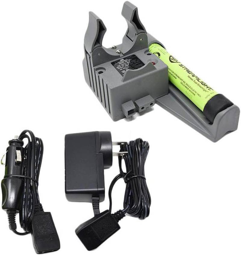 Stinger Piggyback Smart Charger Holder with Battery Included + 100V/120V AC Char