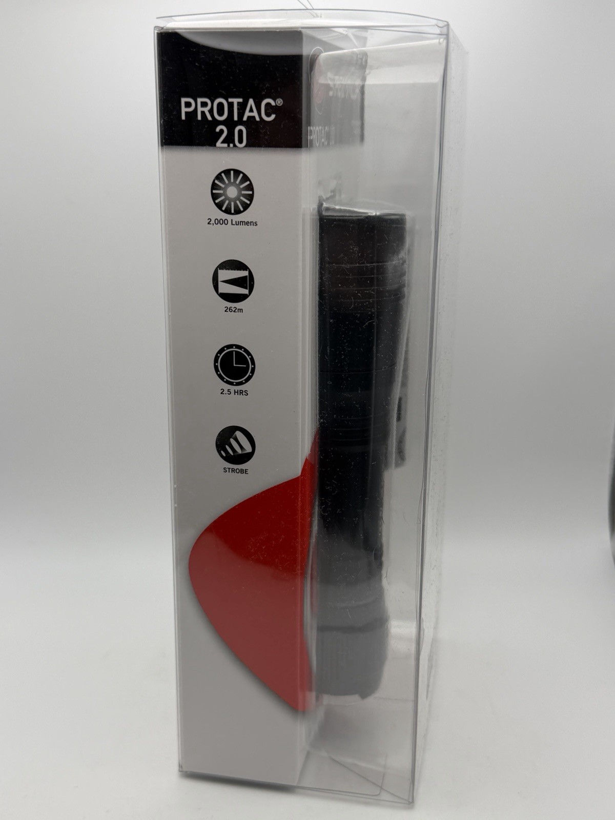 Streamlight 89000 Protac 2.0 Flashlight 2000 Lum + Battery + USB Cord + Holster