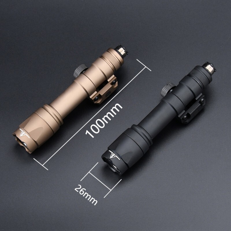 WADSN SF M600 M600C Tactical Flashlight Weapon Light Metal LED Tactical Lamp US