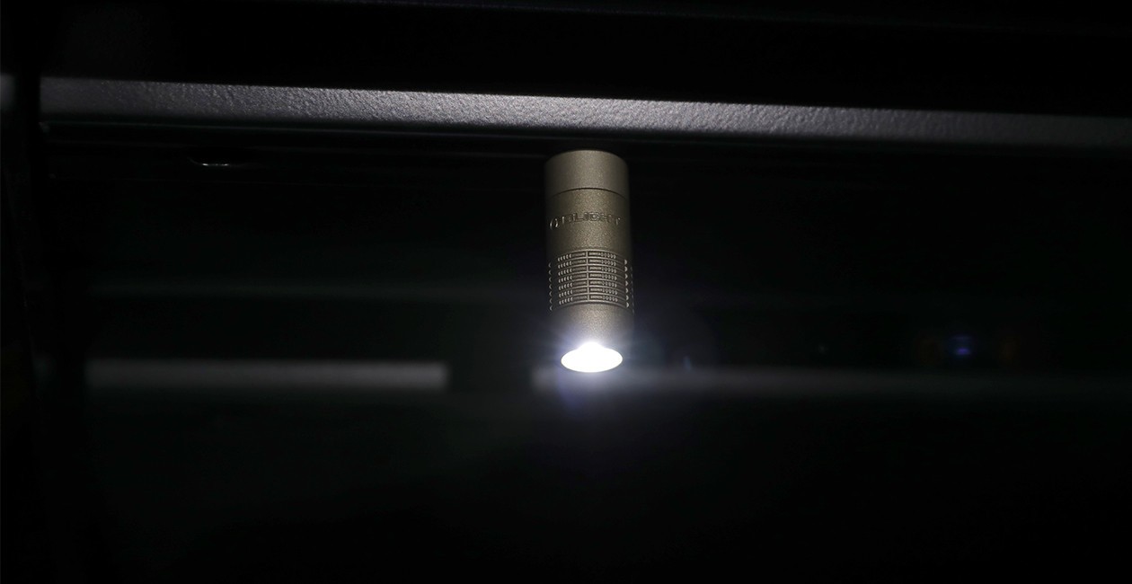 Olight iUltra Olive Green OAL Keychain Flashlight, 80 Lumens, USB-C Charging