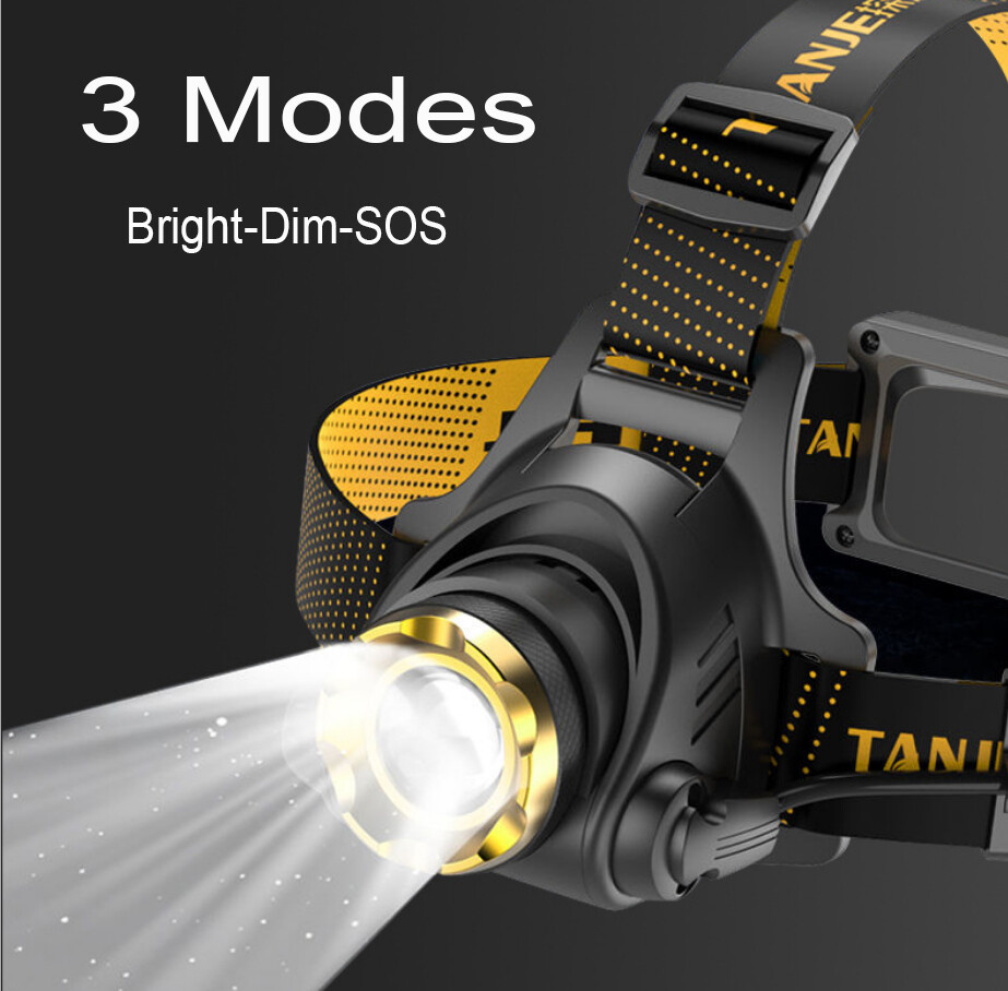 LED 990000LM Headlamp Rechargeable Headlight Head Torch Lamp Flashlight Camping