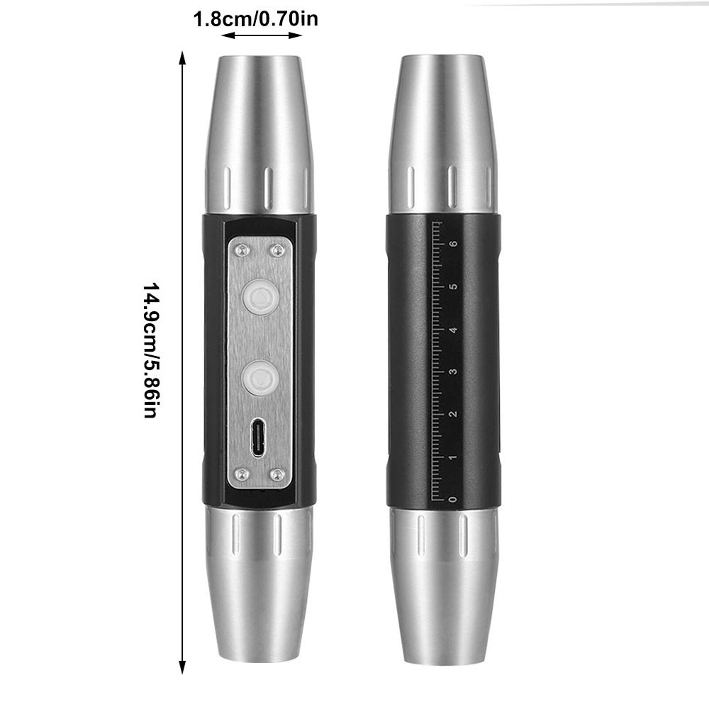 Professional Gemstone Identification Light 6 in1 LED Flashlight Gemologist Tool